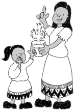 Illustration by Andrea Elovson, from The Kindergarten Survival Handbook